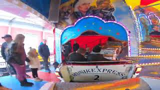 Musik Express  Krabbe Onride Herbst Kirmes Gronau 2024 [upl. by Odlonyer928]