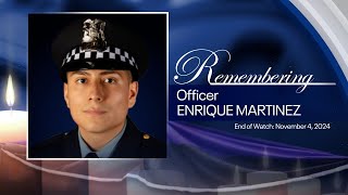 Funeral service for slain Chicago Police Officer Enrique Martinez [upl. by Cherlyn]