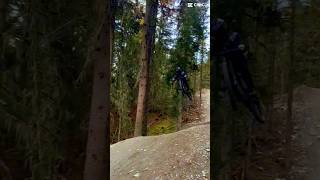 Bikepark 💯 bike mtb downhill jump leogang schladming bikelife bikestunt [upl. by Iahcedrom]