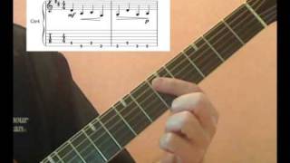 Canon in D  Pachelbel  EASY Guitar tutorial TAB [upl. by Crandale185]