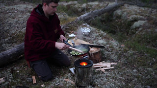 Amazing outdoor kitchen Petromax Rocket stove [upl. by Clemmie547]