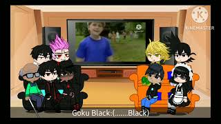 GOKUVERSE REACT and BAF squad react to Goku Black part1 Exhibit A [upl. by Publias120]