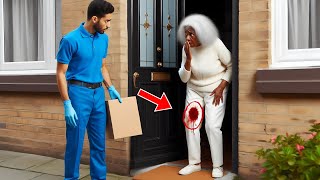 Mailman Notices Stains on Elderly Woman’s Pants Looks Inside House and Calls 911 [upl. by Seabrooke]