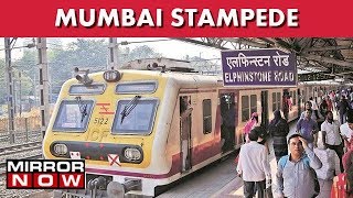 Mumbai Elphinstone Stampede  Short Circuit Reported 22 Killed I The News [upl. by Camarata615]