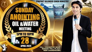 PROPHET BAJINDER SINGH MINISTRY 28 APRIL SUNDAY EVENING CHURCH NEW CHANDIGARH MEETING LIVE [upl. by Ettevram907]