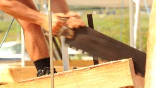 Shipwrights Workshop  Timber Framing Course Roof Geometry [upl. by Cart305]