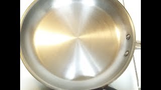 How To Season A Stainless Steel Pan For Beginners [upl. by Gambrell772]