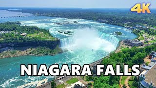 NIAGARA FALLS  ONTARIO CANADA 4K [upl. by Ylenats231]