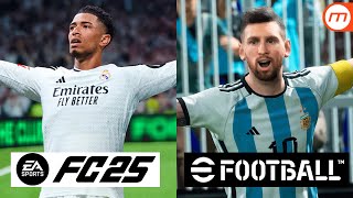 EA Sports FC 25 contro eFootball qual è il migliore [upl. by Quennie]