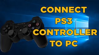 How To Connect PS3 Controller to PC with Windows 10 [upl. by Astri972]