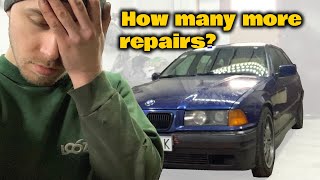 Fixing oil leak in my M43 engine  BMW e36 touring 316i daily  PART2 [upl. by Einalam300]