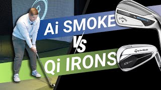 Ai SMOKE amp Qi IRONS REVIEW  Testing 2024s Game Improvement Irons from Callaway amp TaylorMade [upl. by Gerrit295]