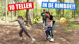 SLAPPE LACH MET DIT HILARISCHE BUITEN SPEL 10 Tellen In De Rimboe ♥DeZoeteZusjes♥ [upl. by Bonina164]