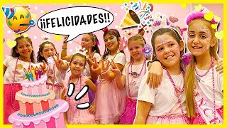 👑 ¡¡DESFILE de YOUTUBERS 👑 🎂 ¡SÚPER Cumpleaños ROSA de SILVIA SÁNCHEZ [upl. by Haimerej]