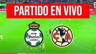 SANTOS vs AMERICA en VIVO LIGA MX  CLAUSURA 2024 [upl. by Rosalinde]