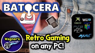 Batocera PC Retro Gaming Setup Guide PC Gaming from a USB Stick [upl. by Goldfarb243]