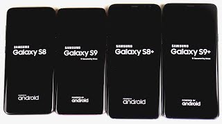 samsung galaxy s9 vs galaxy s8 comparing the screen to body ratio [upl. by Hailahk]