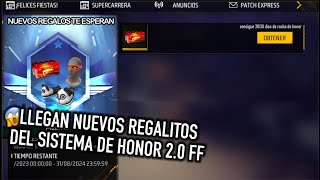 LLEGO NUEVA SKIN DEL SISTEMA DE HONOR ACTUALIZACION 20 en FREE FIRE LATAM nuevo sistema de honor [upl. by Kauslick]