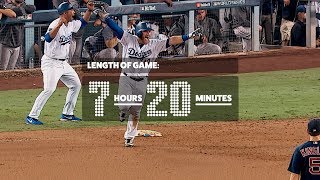 The Longest World Series Game Ever DodgersRed Sox Game 3  Epic Extras [upl. by Anelliw]