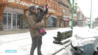 Eerste sneeuw in de Alpen en meteen een dik pak  RTL NIEUWS [upl. by Shela]