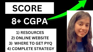 How to Score 8 CGPA in College Where to get Books Free websites for Notes❤️ [upl. by Bollay784]