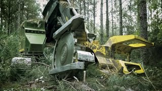 FR50 Felling Head  John Deere Forestry Attachments [upl. by Ocko]