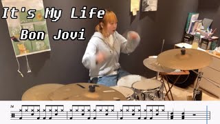 Bon Jovi  Its My Life 드럼커버  무료악보 [upl. by Aletta]