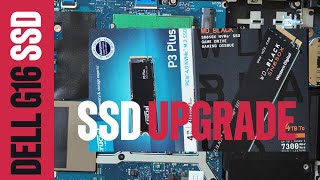 The Dell G16 SSD UPGRADE [upl. by Leahsim]