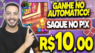 NOVO JOGO PARA GANHAR DINHEIRO NO AUTOMÁTICO NÃO precisa convidar [upl. by Enineg]