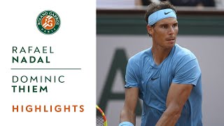 Rafael Nadal vs Dominic Thiem  Final Highlights I RolandGarros 2018 [upl. by Rentsch]