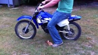 1998 Yamaha RT 100 Dirt bike [upl. by Harwilll]