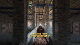 New Pig Farm Under Construction swastikpigfarm farming pighusbandry farmlife [upl. by Ielak]