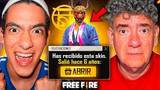 FREE FIRE ME ENVIO UNA SKIN EXCLUSIVA DE HACE 6 AÑOS 😱  TheDonato [upl. by Bishop]