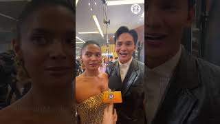 Bianca Umali and Ruru Madrid at the GMA Gala 2023 [upl. by Tremayne]