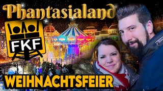 PHANTASIALAND WINTERTRAUM  FKF Weihnachtsfeier 2023  Achterbahnfans feiern Weihnachten [upl. by Pisano165]