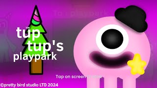 Tuptup playpark  full gameplay Garten of banban  fanmade [upl. by Sachsse]