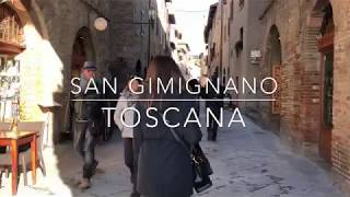 San Gimignano  TuscanyItaly con Sonia Paladini [upl. by Ennairod3]