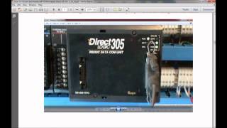 How To Connect And Download To Automation Direct DL 305 PLC [upl. by Riancho900]