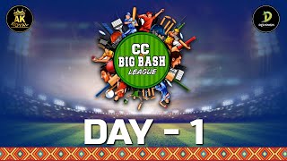 CC BIG BASH  SEASON4  ORG BY AK ROYAL  CHEETA CAMP  DAY01 [upl. by Petigny]