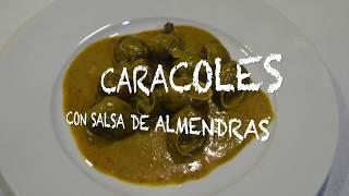 RECETA ESPECIAL CARACOLES EN SALSA DE ALMENDRAS [upl. by Haianeb1]