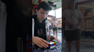 Fastest 2x2 Solve Ever Done in Texas 069 PR Single [upl. by Christoforo279]