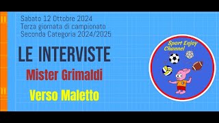 Le Interviste Pre Gara  Mister Grimaldi [upl. by Bena]