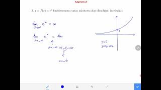 Kalkülüs Yatay Asimtot Alıştırma Çözümleri [upl. by Kilan]