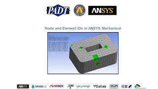 Focus Video Tips Nodal and Element IDs in ANSYS Mechanical [upl. by Kathryn]