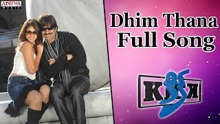 Dhim Thana Full Song II Kick Movie II Ravi Teja Iliyana [upl. by Ku]