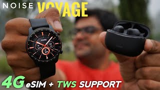 NoiseFit Voyage 4G eSIM Smartwatch with Built in GPS amp TWS Connect ⚡⚡ Heavy Testing ⚡⚡ [upl. by Atelra]