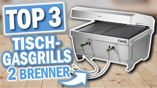 Die besten 2 BRENNER TISCH GASGRILLS  Top 3 Gas Tischgrills 2 Brenner [upl. by Oinesra]