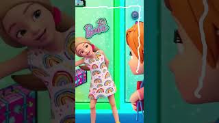 BARBiE MUSiC ViDEO Cartoon Adley sings about the first day of school with Barbie amp Chelsea shorts [upl. by Macnair]