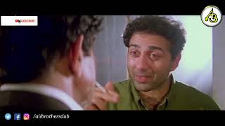 Sunny deol Gali dub  Amrish Puri funny dubbing  Comedy Scene  AB black [upl. by Nikos996]