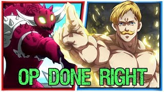 How to Introduce an Overpowered Badass  Escanor vs Galand from the Seven Deadly Sins [upl. by Eelyak]